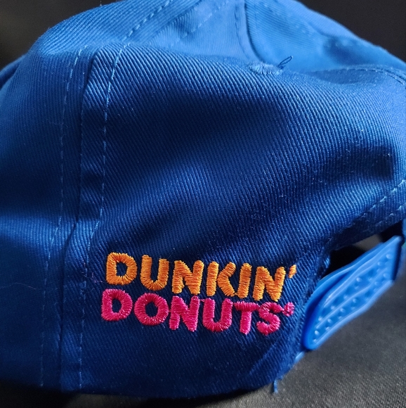 Vintage Play The Game Blockbuster Dunkin Donuts Snapback Hat - Picture 2 of 7